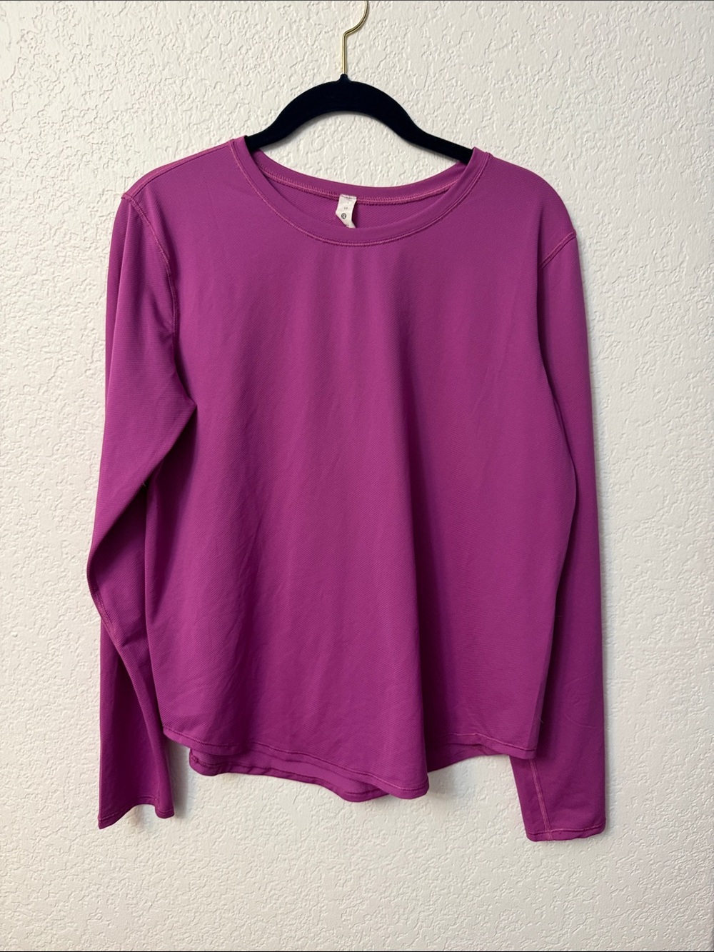lululemon athletica Bright Magenta Crewneck Top